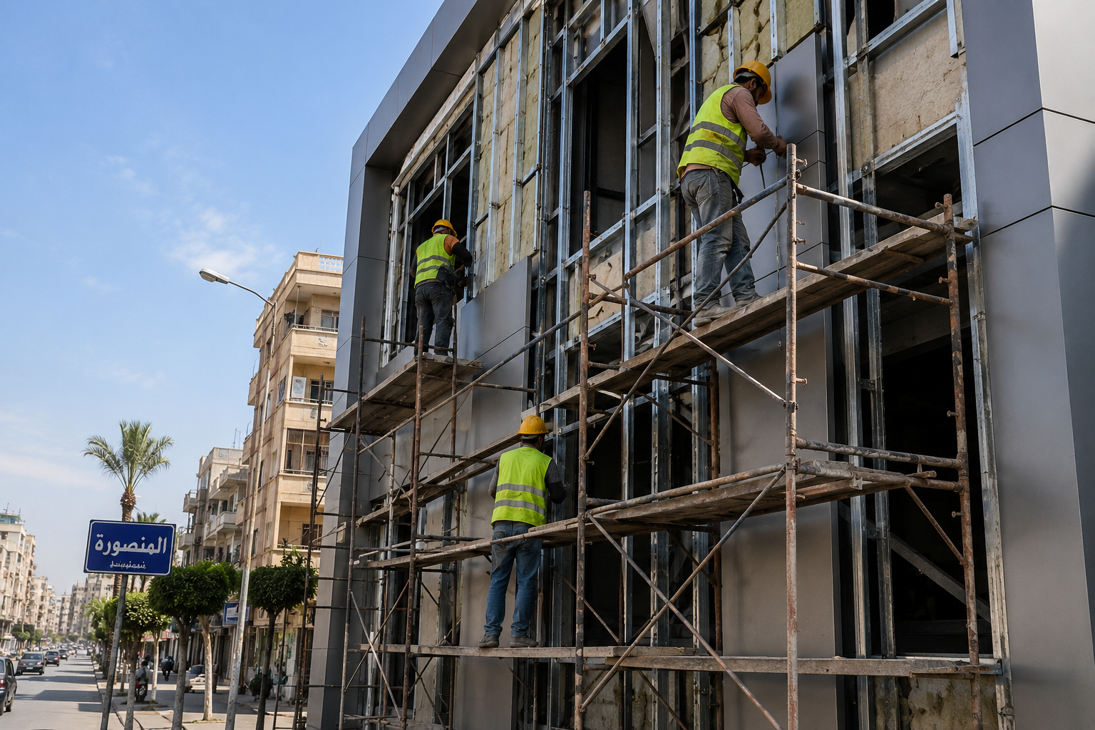 واجهات زجاجية احترافية